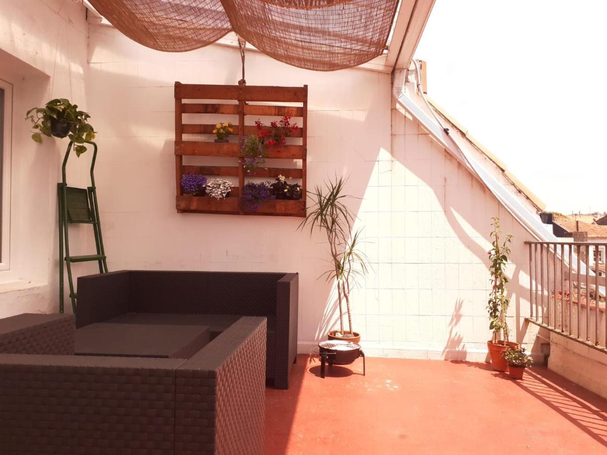 Sx6 Atico Con Terraza En Centro Historico Pontevedra Appartement Buitenkant foto